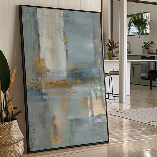 Morning Mist Meets Golden Shore