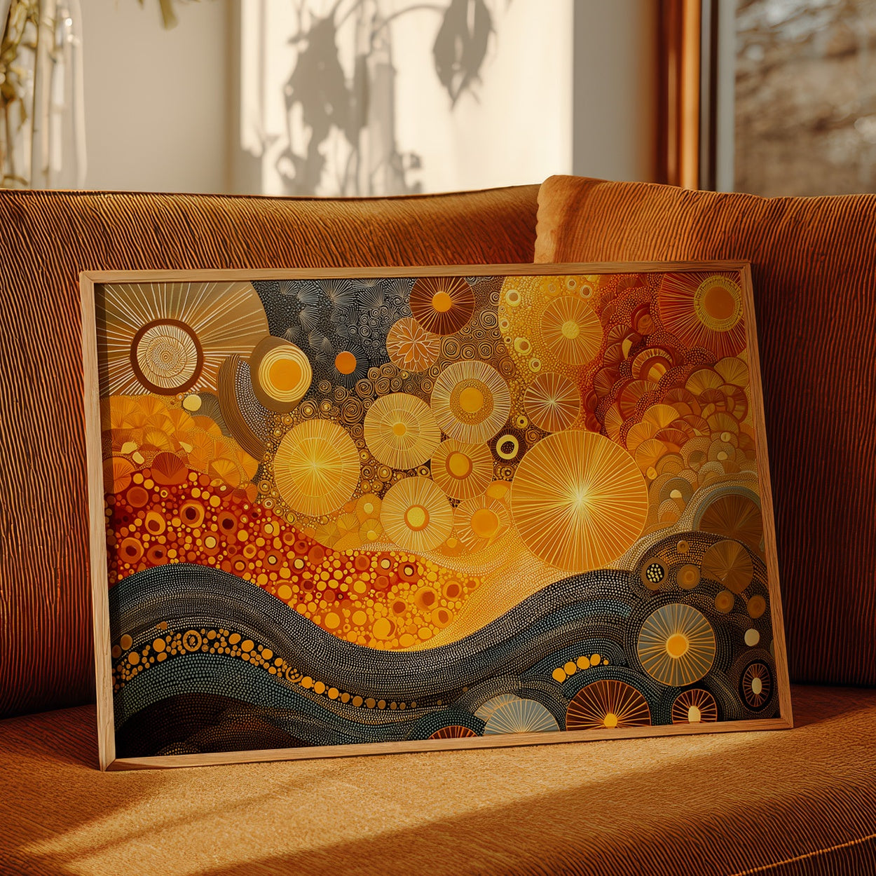 Celestial Currents Flow In Gold