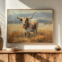 Lone Star Stands In Autumn