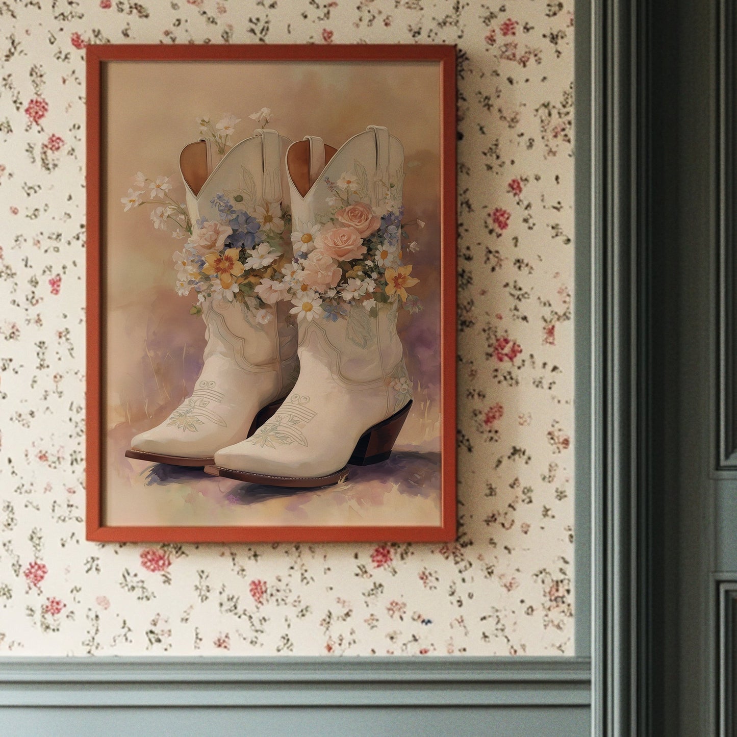 Blossoms Fill Her Dancing Boots