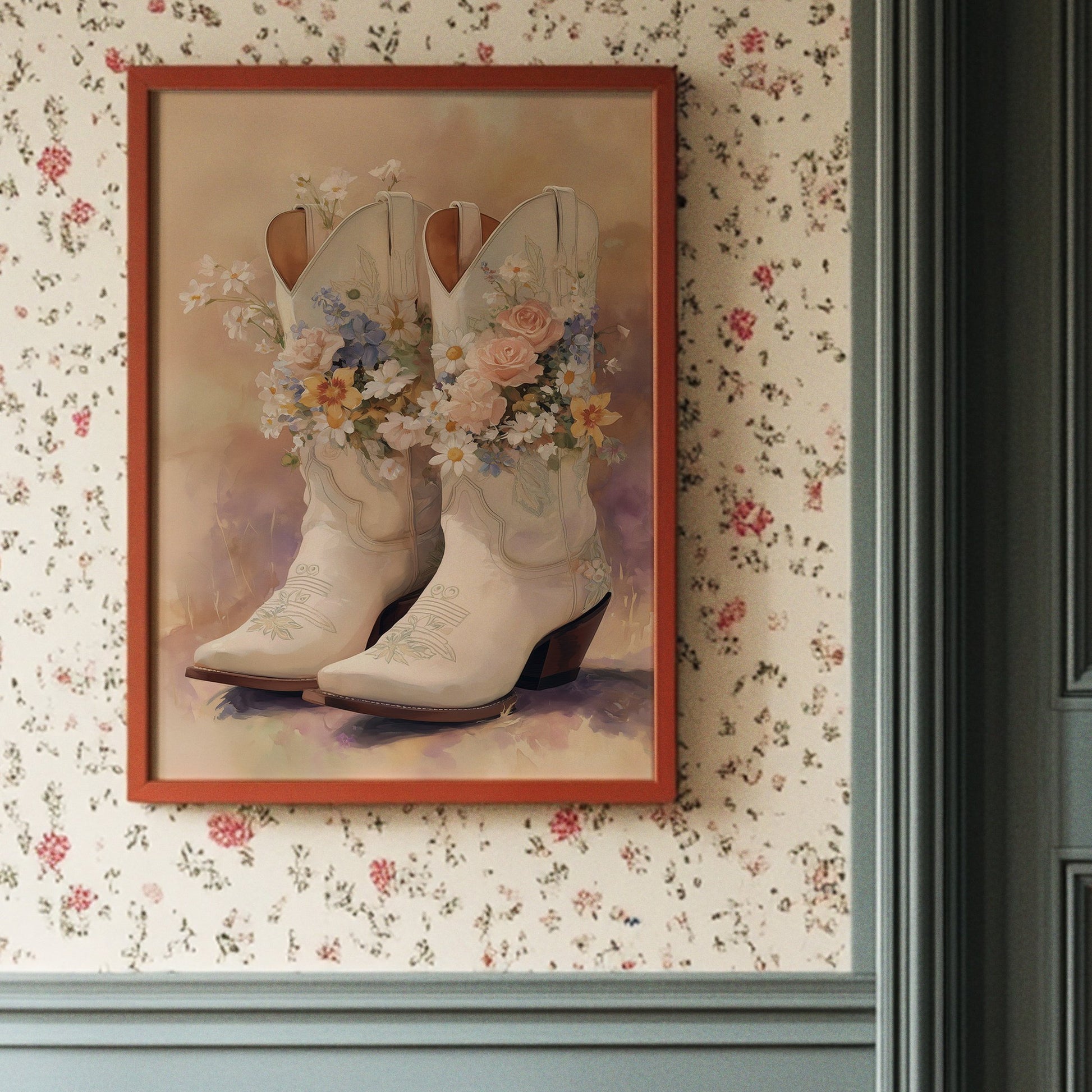 Blossoms Fill Her Dancing Boots