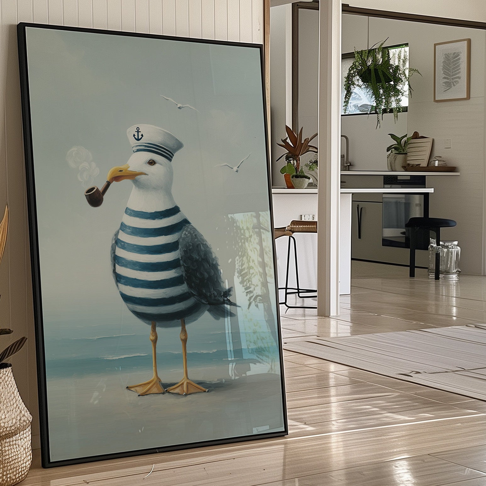 Seafarer's Pipe Dreams At Dusk