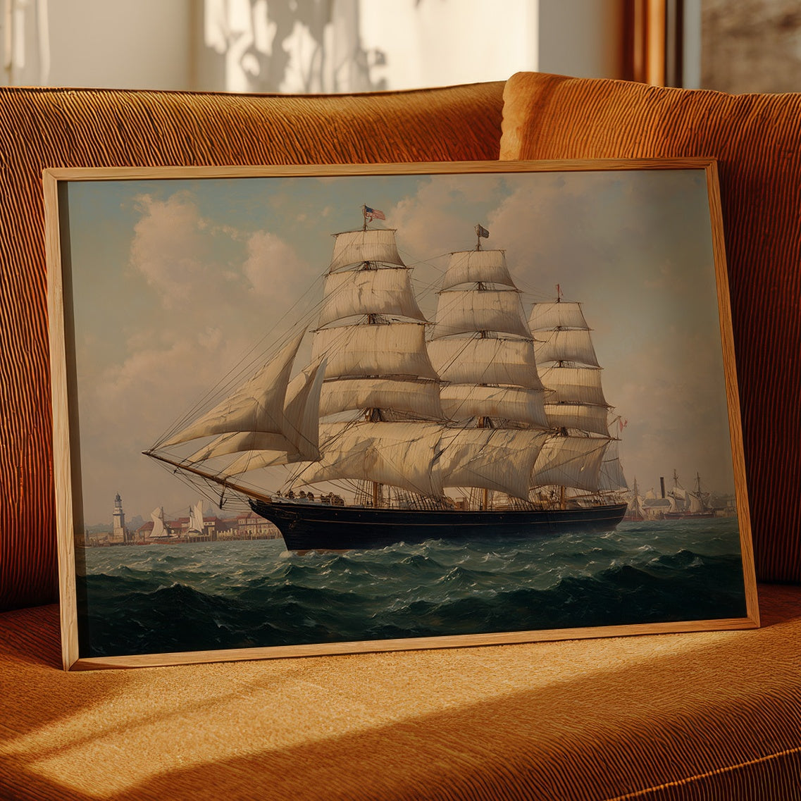 Sails Bound For Distant Shores