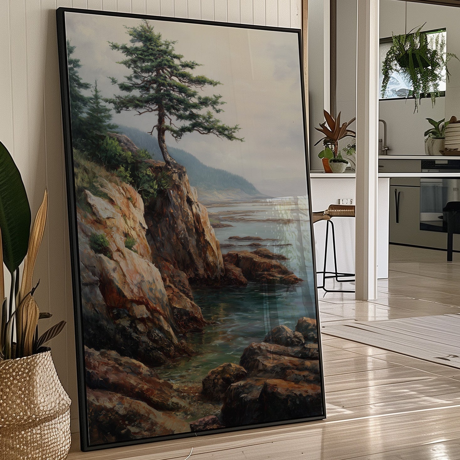 Lone Pine Clings To Coast