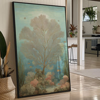 Seafoam Memories In Wooden Frame