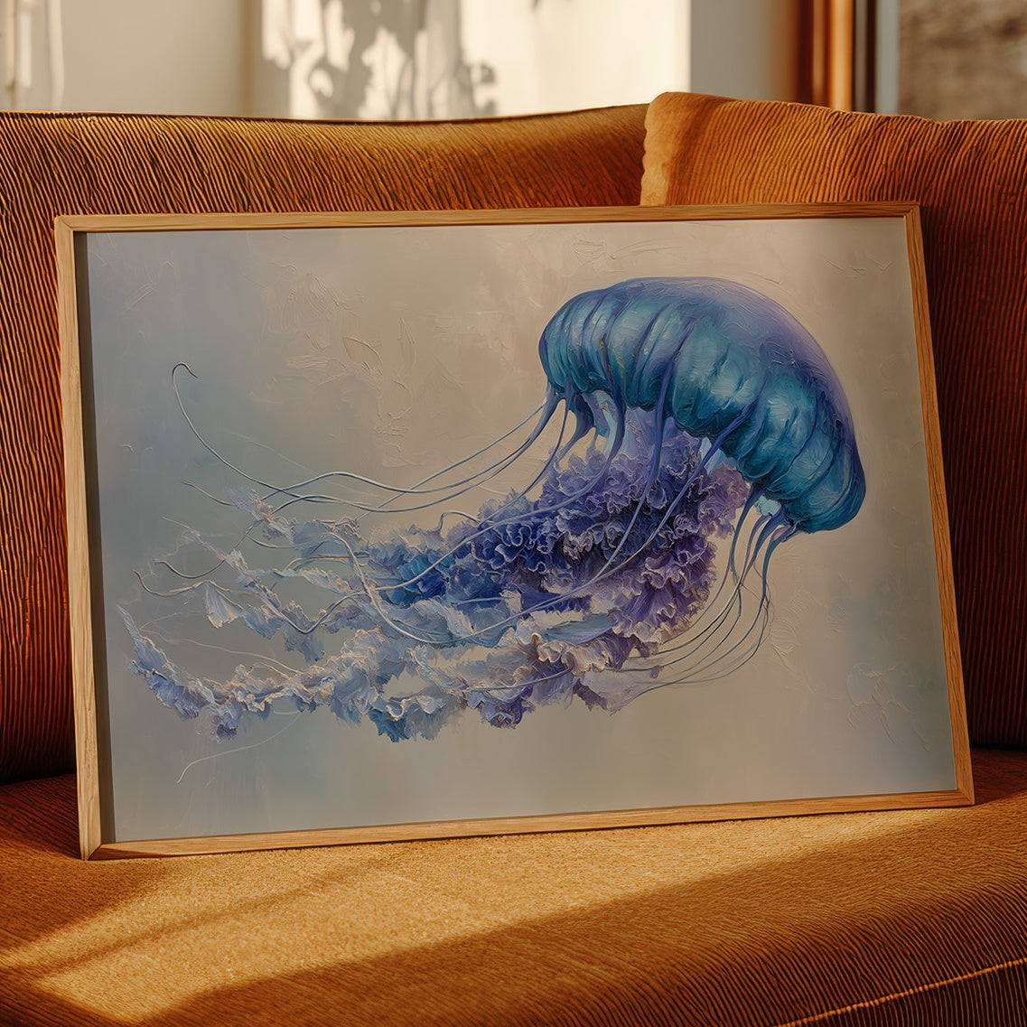 Ocean Ballet In Azure Depths