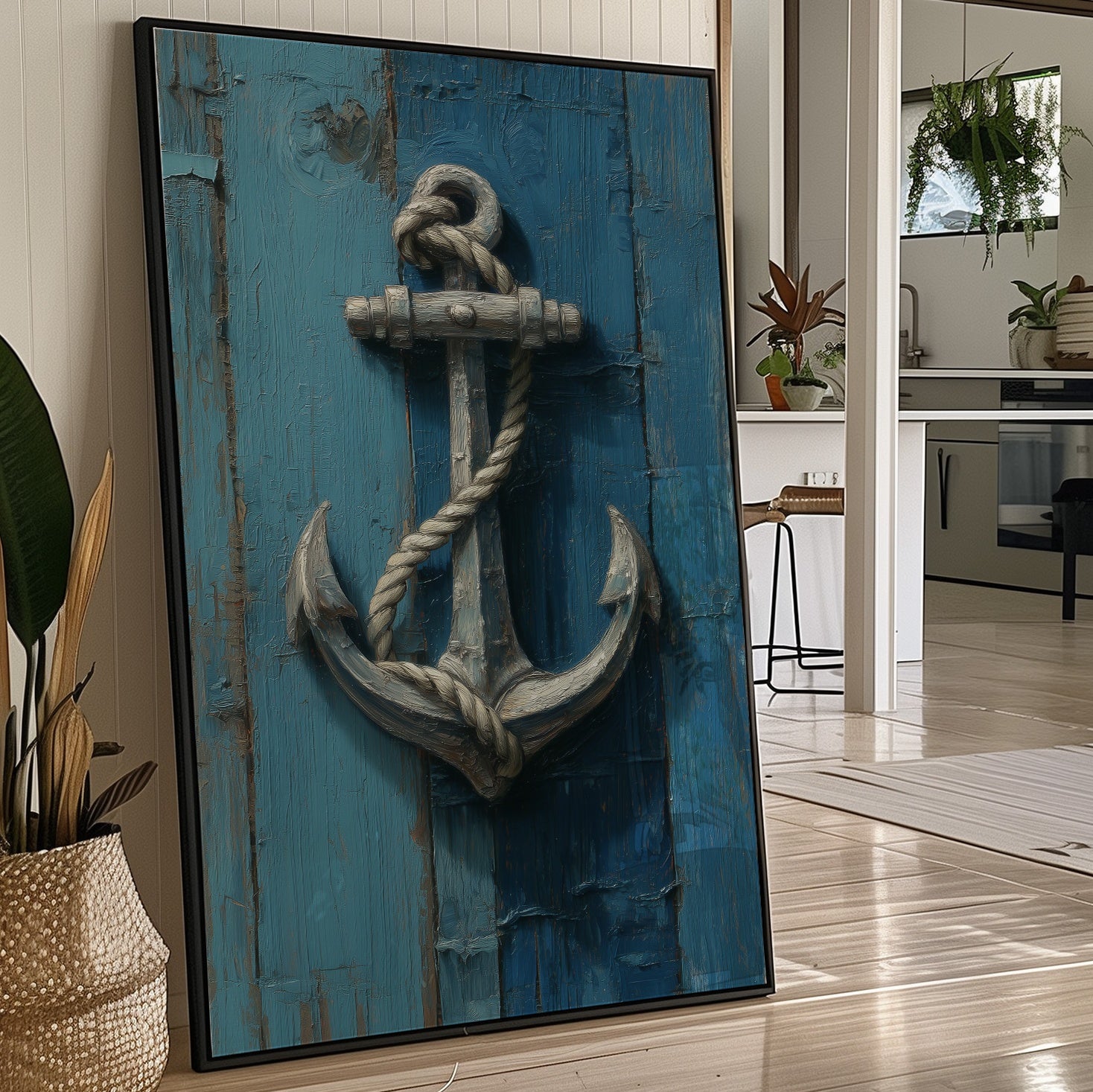 Weathered Anchor Meets Modern Comfort