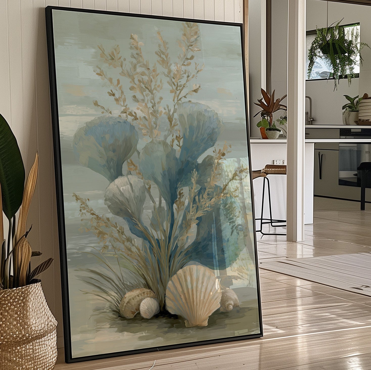 Coastal Memories In Soft Blue