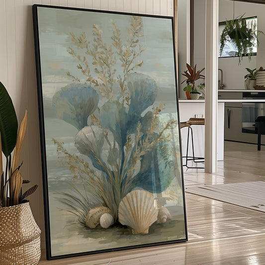 Coastal Memories In Soft Blue