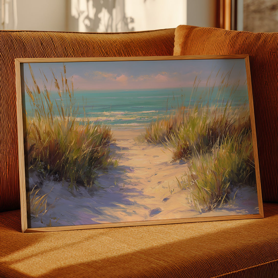 Dunes Bow To Azure Tides