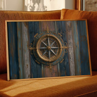 Antique Compass Charts Forgotten Voyages