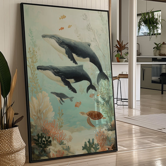 Ocean Giants Dance Through Coral