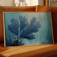 Blue Coral Dances With Light