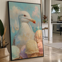 Coastal Gull Awaits Ocean Voyage