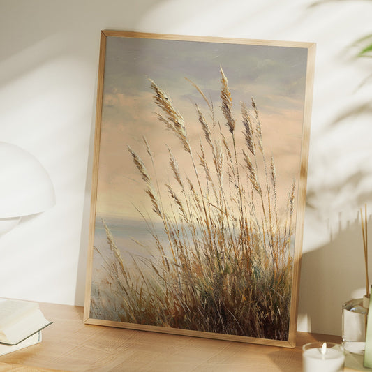 Shoreline Whispers At Golden Hour