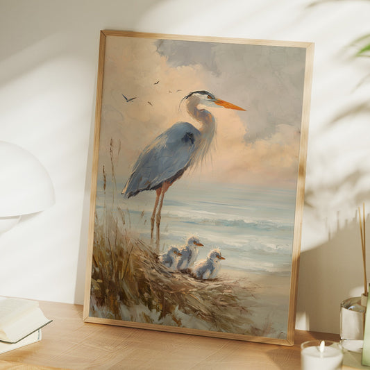 Shoreline Guardian Watches Dawn Break