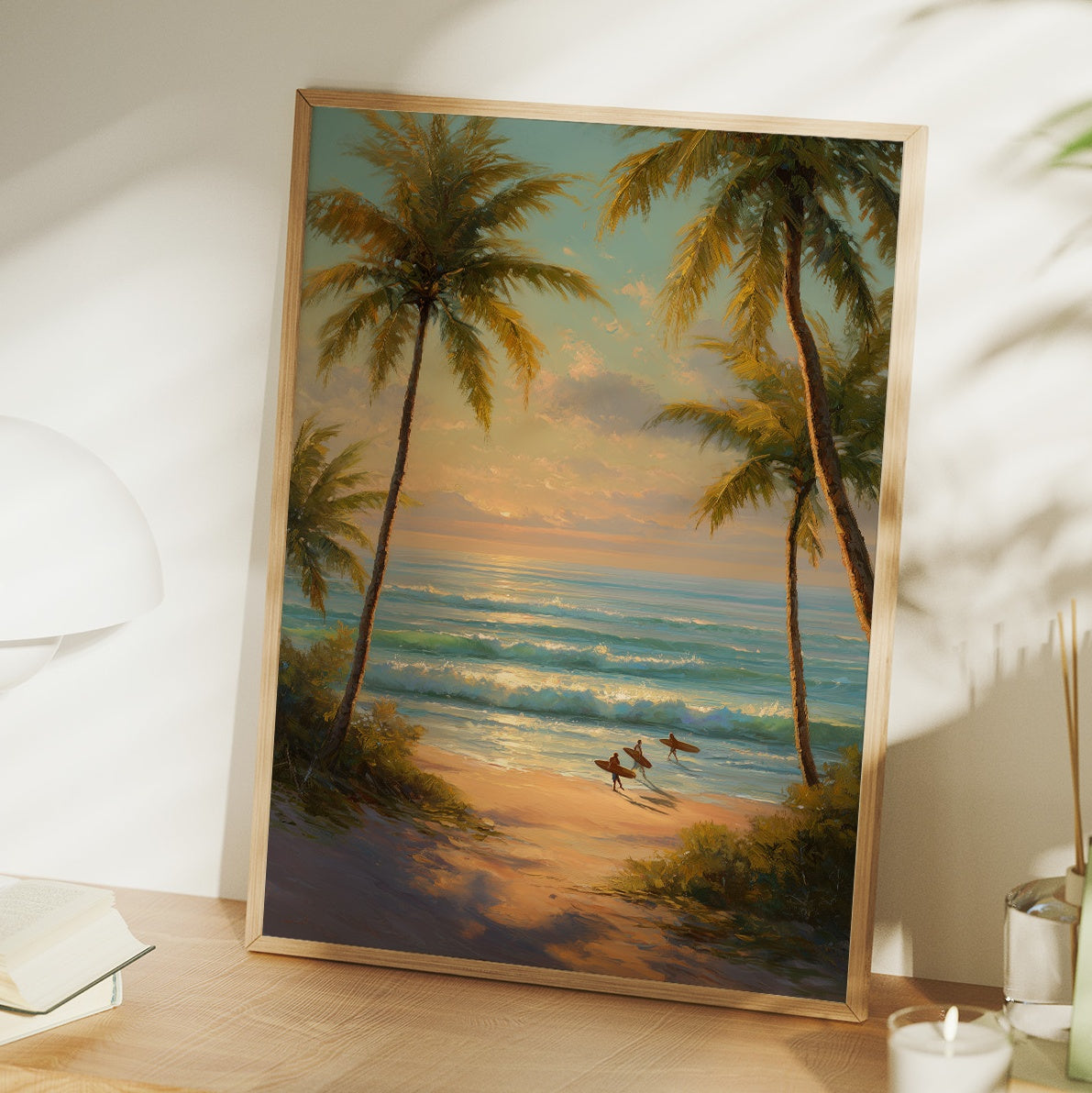 Paradise Whispers At Golden Hour