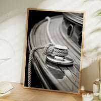 Nautical Whispers in Monochrome