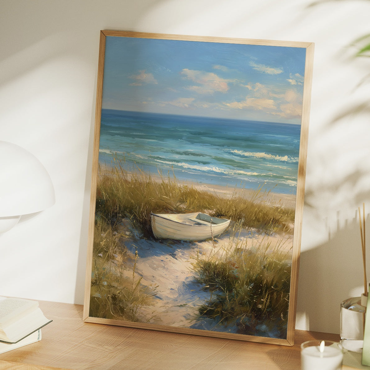 Solitude Rests Among Coastal Dunes