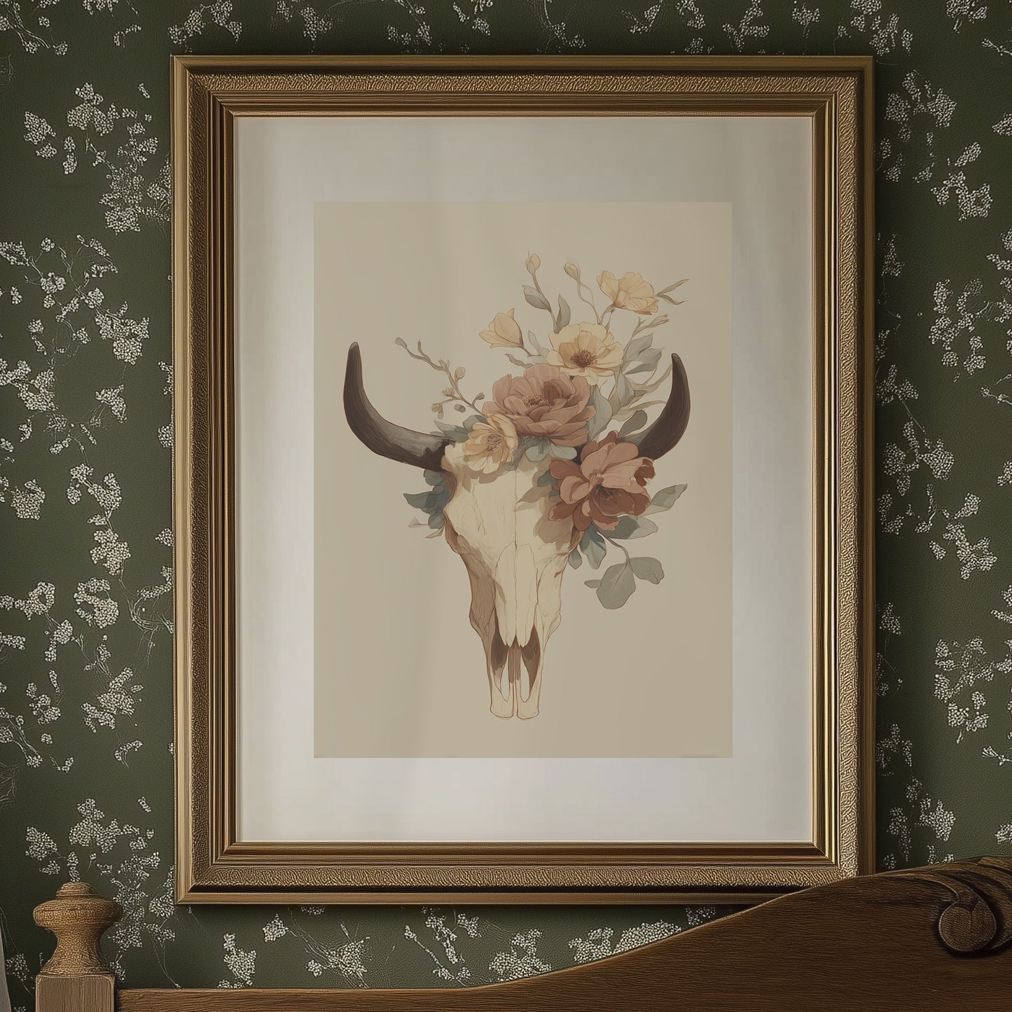 Desert Bloom Among Bleached Bones