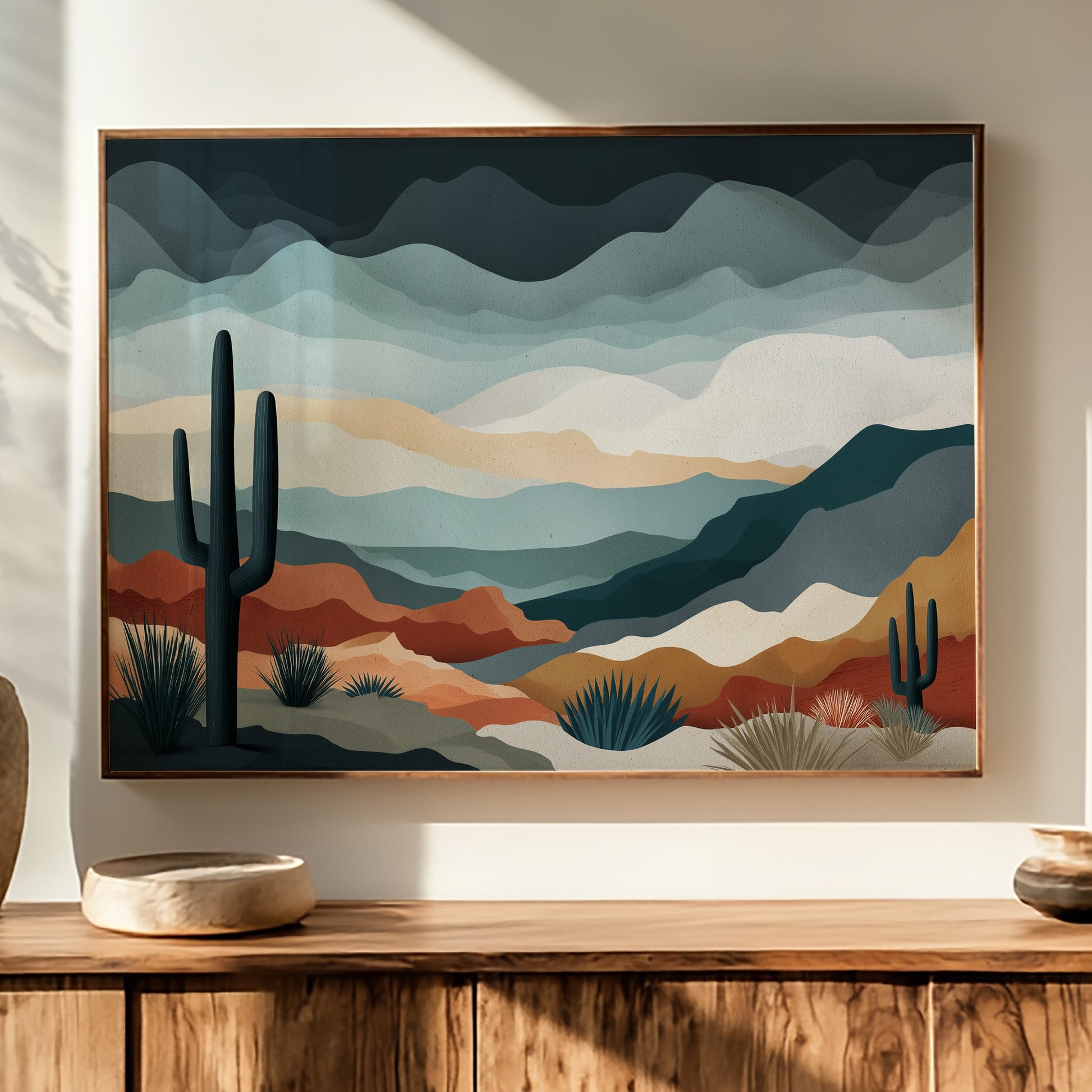 Desert Symphony in Undulating Waves
