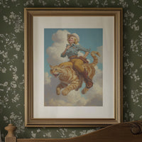 Feline Rodeo: Whiskers in the Sky