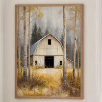Aspen Sentinels Guard Forgotten Barn