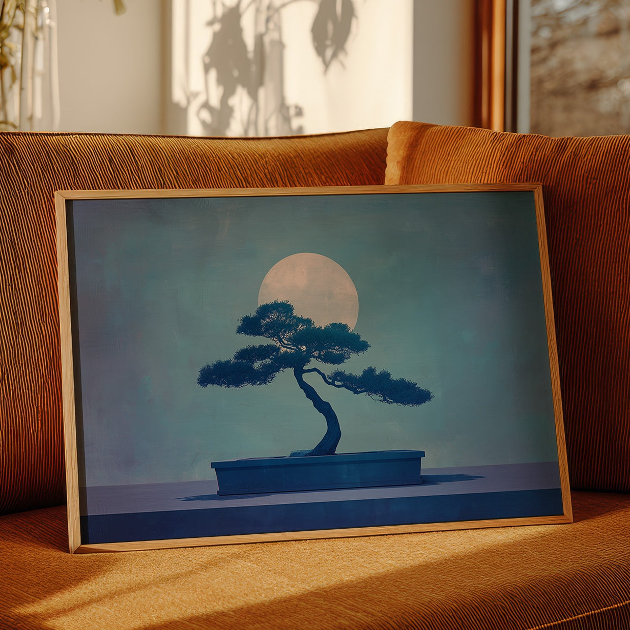 Moonlit Bonsai Whispers Eternal Patience