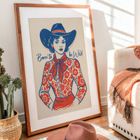 Prairie Queen Wears Coral Blooms