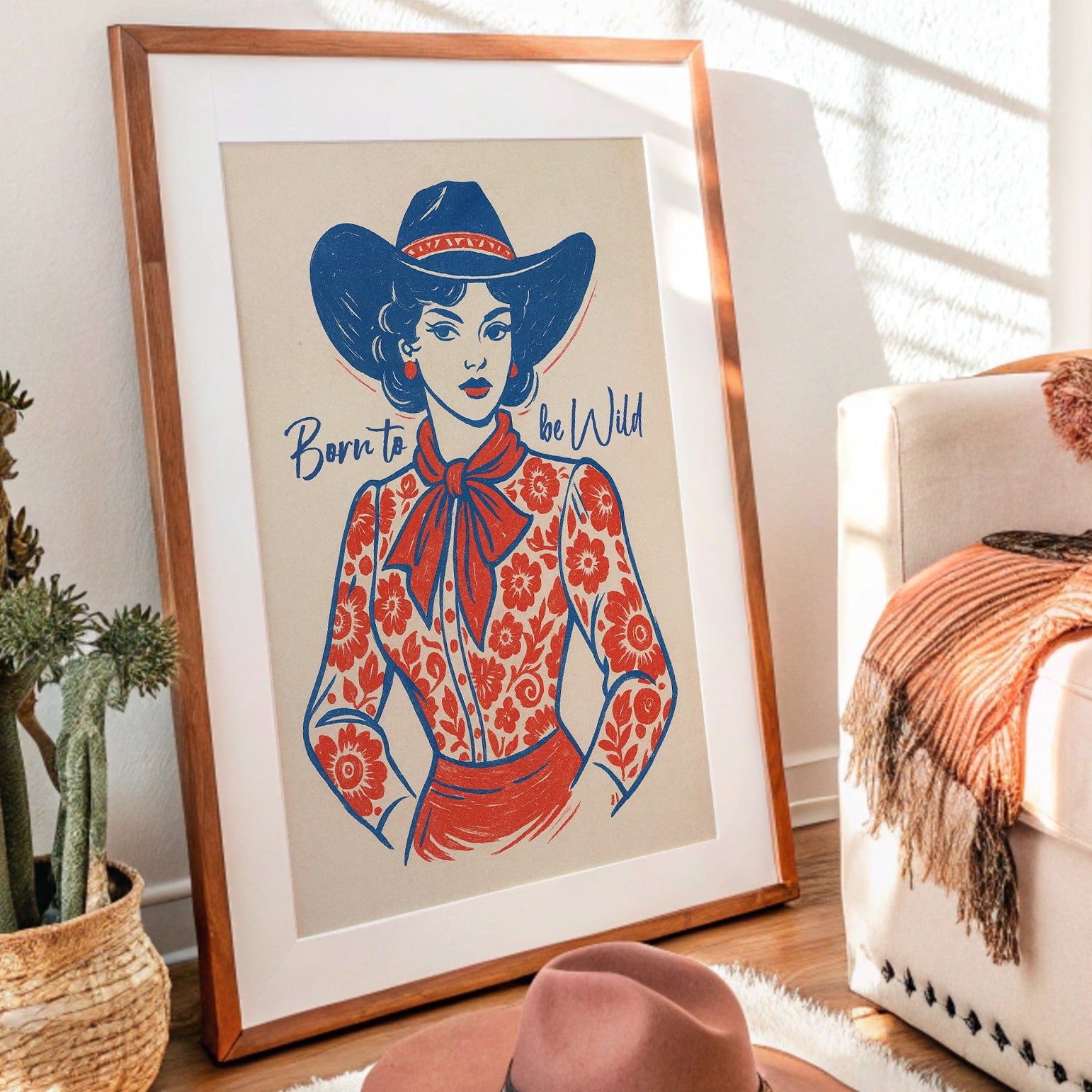 Prairie Queen Wears Coral Blooms