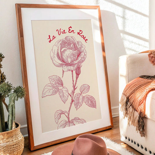 Parisian Bloom In Rustic Retreat