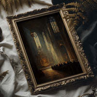 Sacred Light Bathes Ancient Prayers