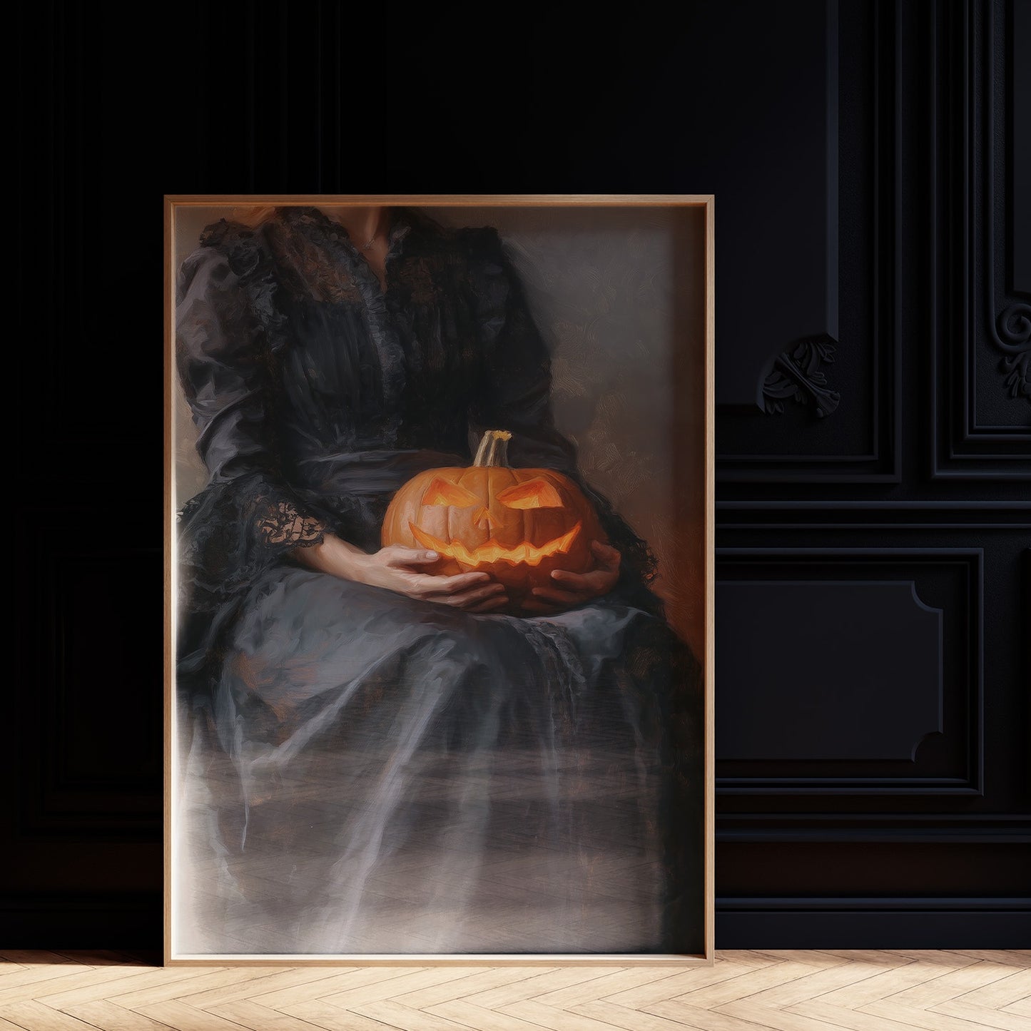 Autumn Fire In Velvet Hands