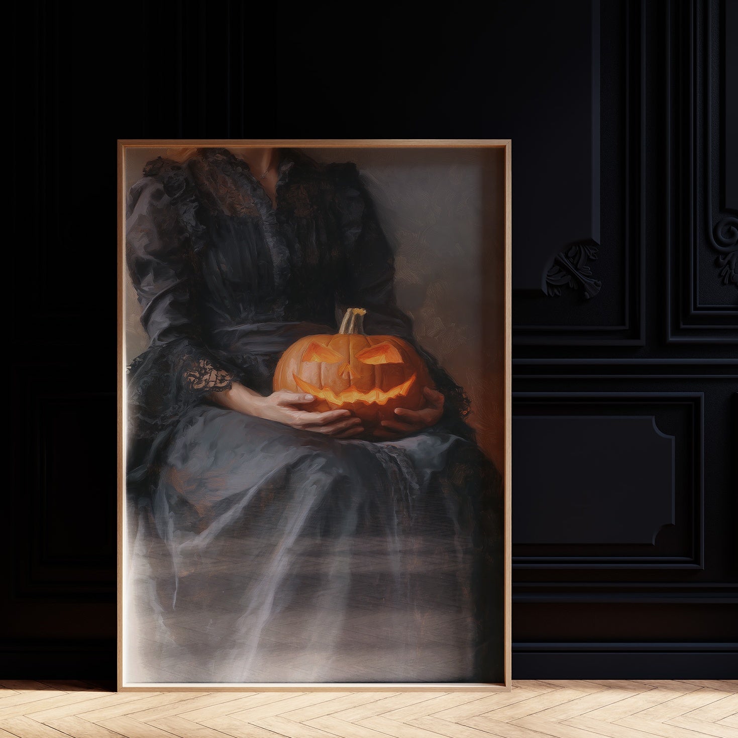 Autumn Fire In Velvet Hands