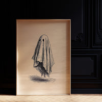 Haunted Lines On Vintage Paper