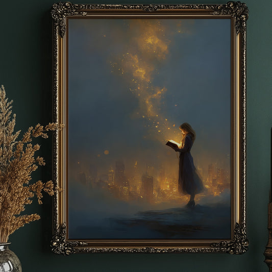 Words Ignite Golden Galaxies