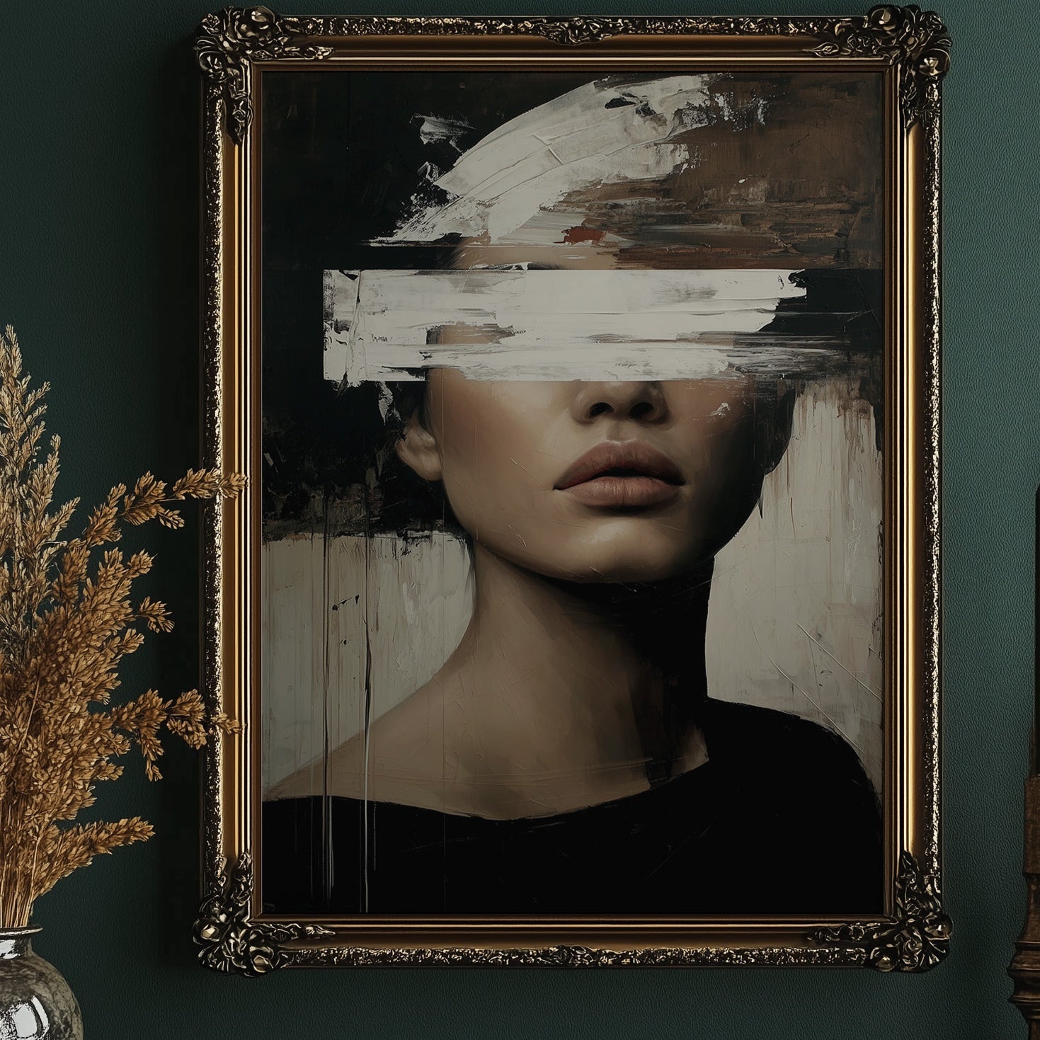 Beneath Brushstrokes We Hide