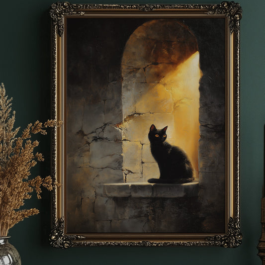 Ancient Light Finds Feline Guardian