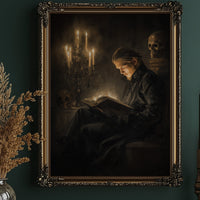 Ancient Tomes By Candlelight Glow