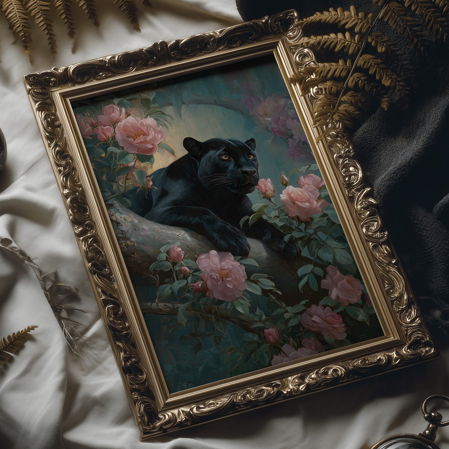 Midnight Among Pink Blossoms