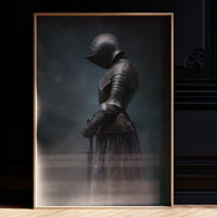 Silent Knight In Fading Mist