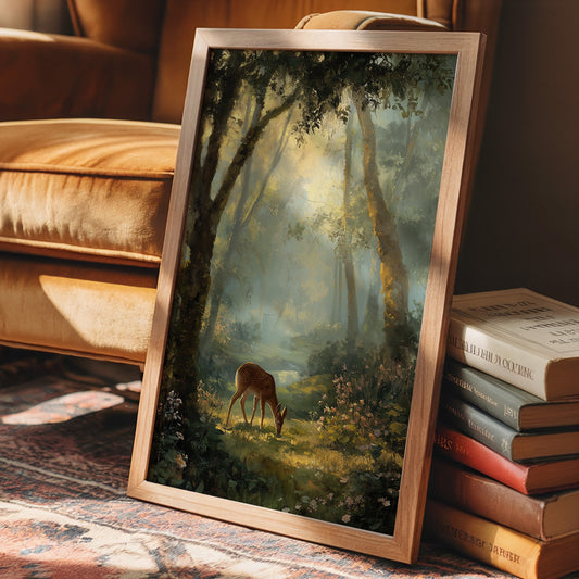 Daybreak Feast In Misty Grove