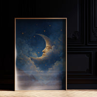Crescent Dreams Among Midnight Stars