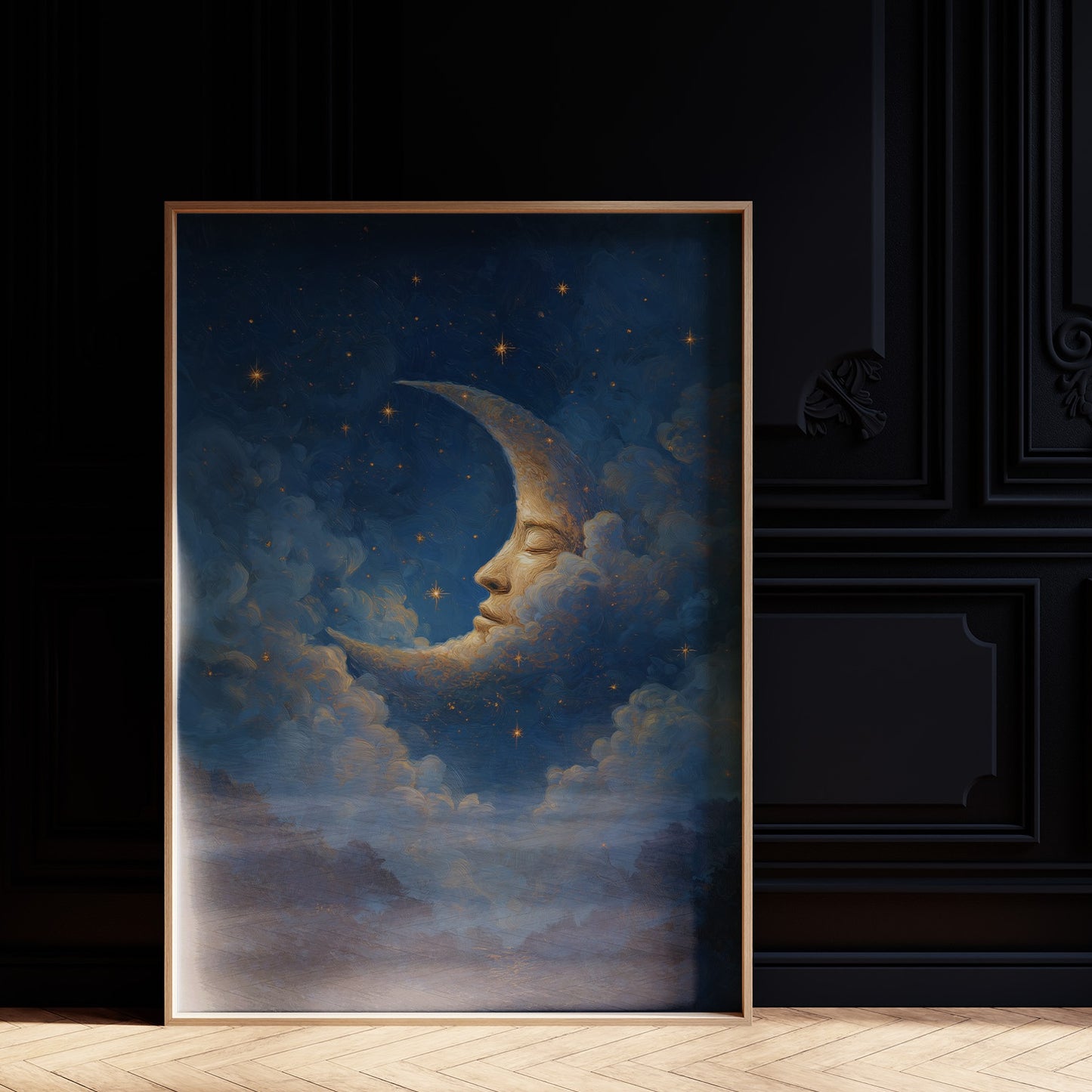 Crescent Dreams Among Midnight Stars