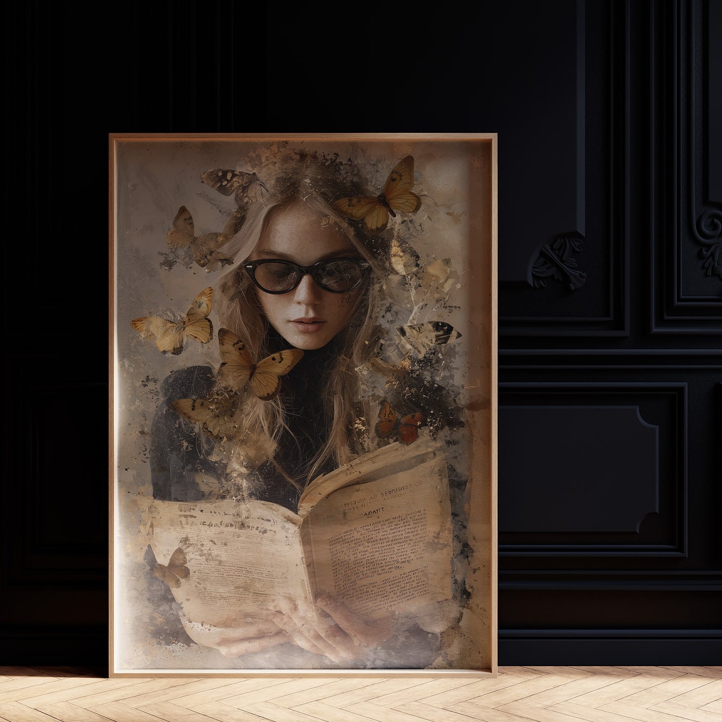 Butterflies Escape From Ancient Pages