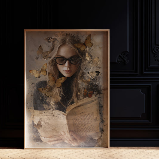 Butterflies Escape From Ancient Pages