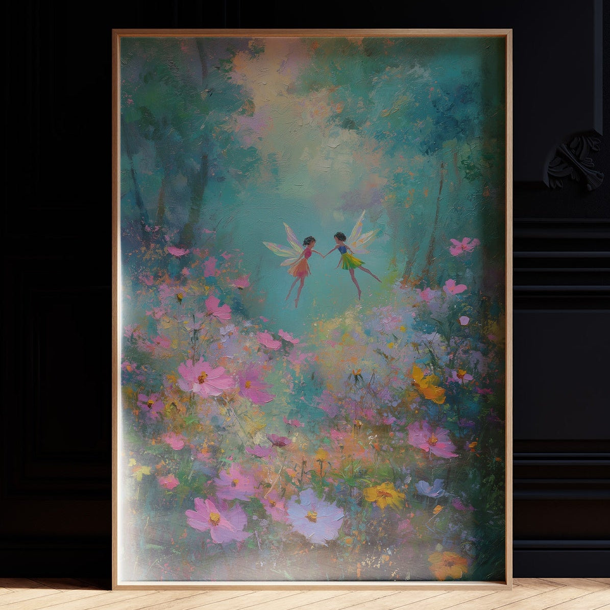 Fairies Meet Among Wild Blooms