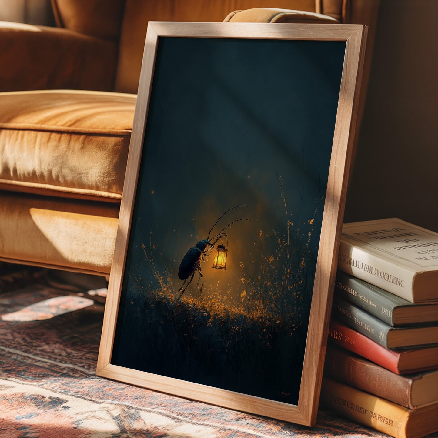 Midnight Keeper Carries Golden Light