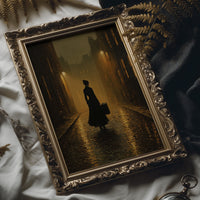 Cobblestone Journey By Gaslight