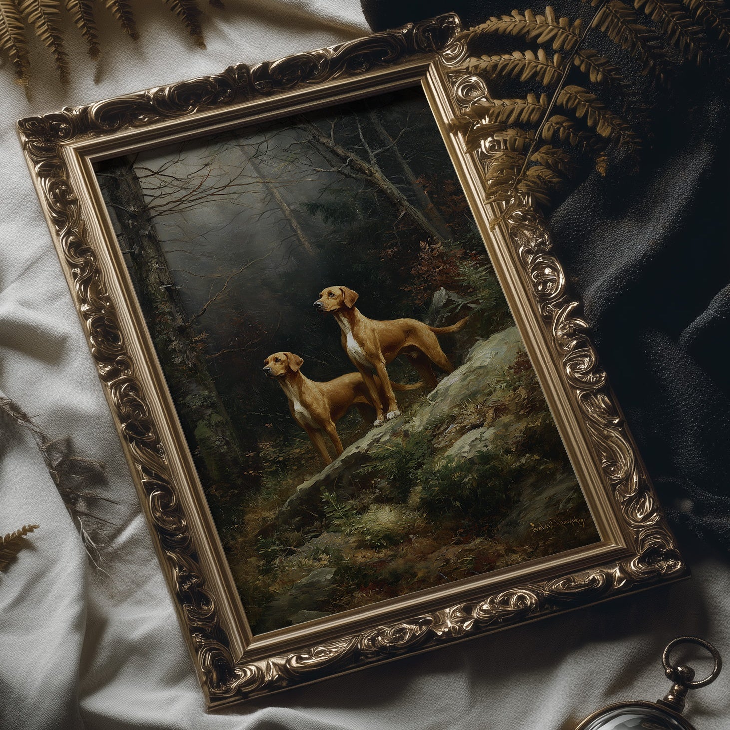 Loyal Companions Await The Hunt